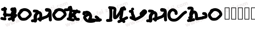 Honoka Mincho字体转换